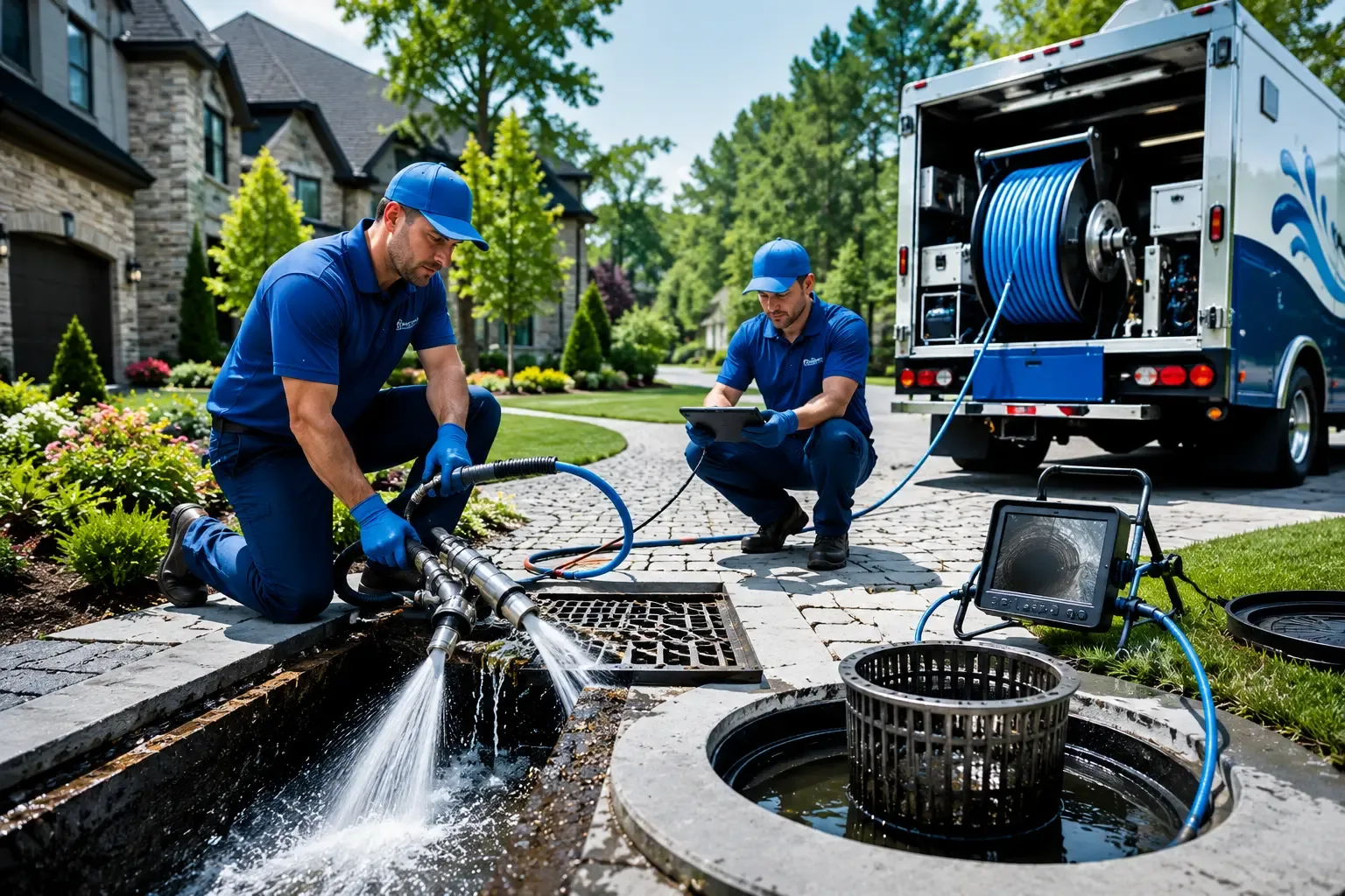 Local outdoor drain cleaning professionals in Basehor, KS